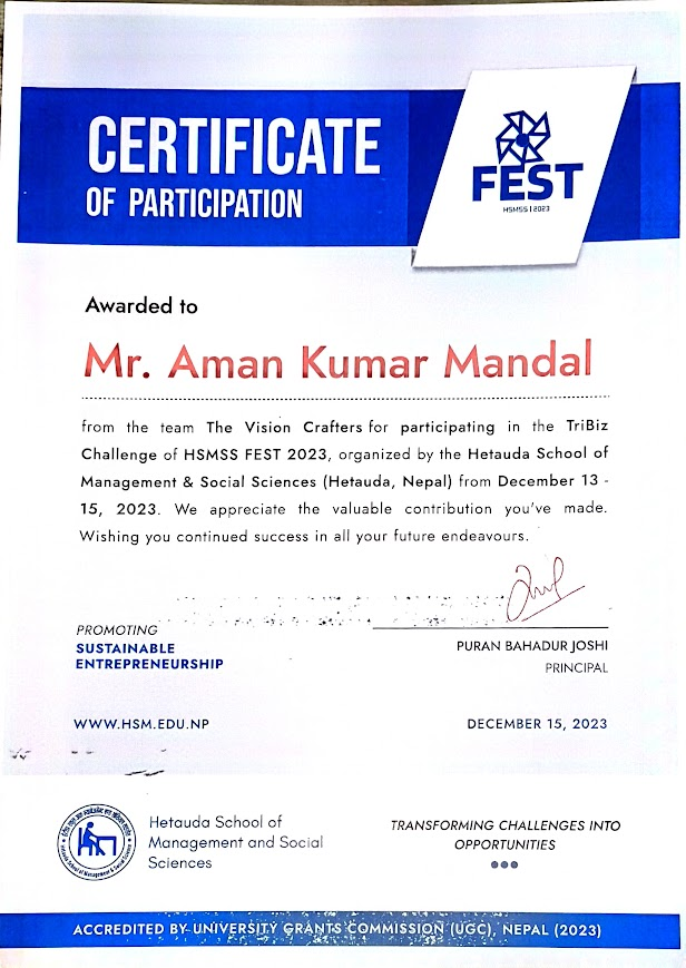 Certificate 4